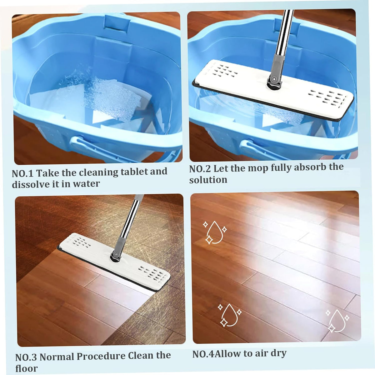 Multi-Surface Antibacterial Cleaner for Hardwood, Tile & Laminate