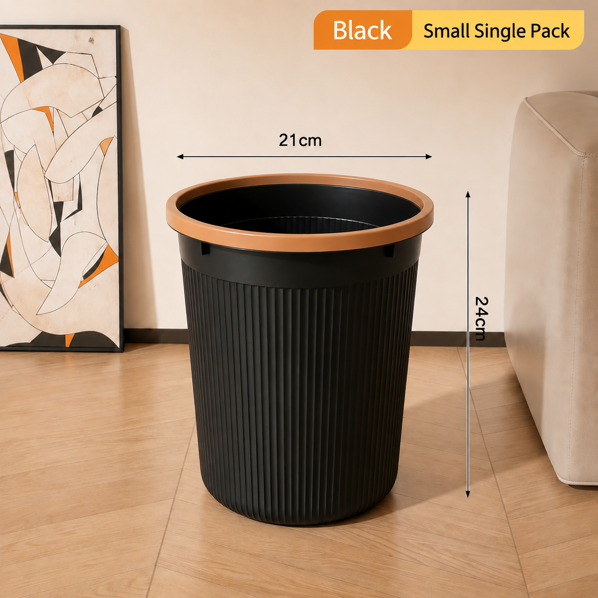 Trash can for home, living room, kitchen storage, cleaning, bathroom storage bin