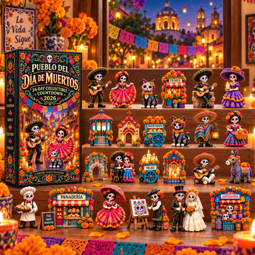 🎃💀 Day of the Dead Village 2026 – 24-Day Halloween Countdown