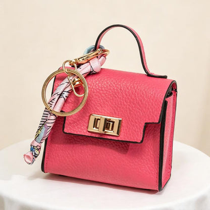 👜Mini Square Bag Pendant Keychain