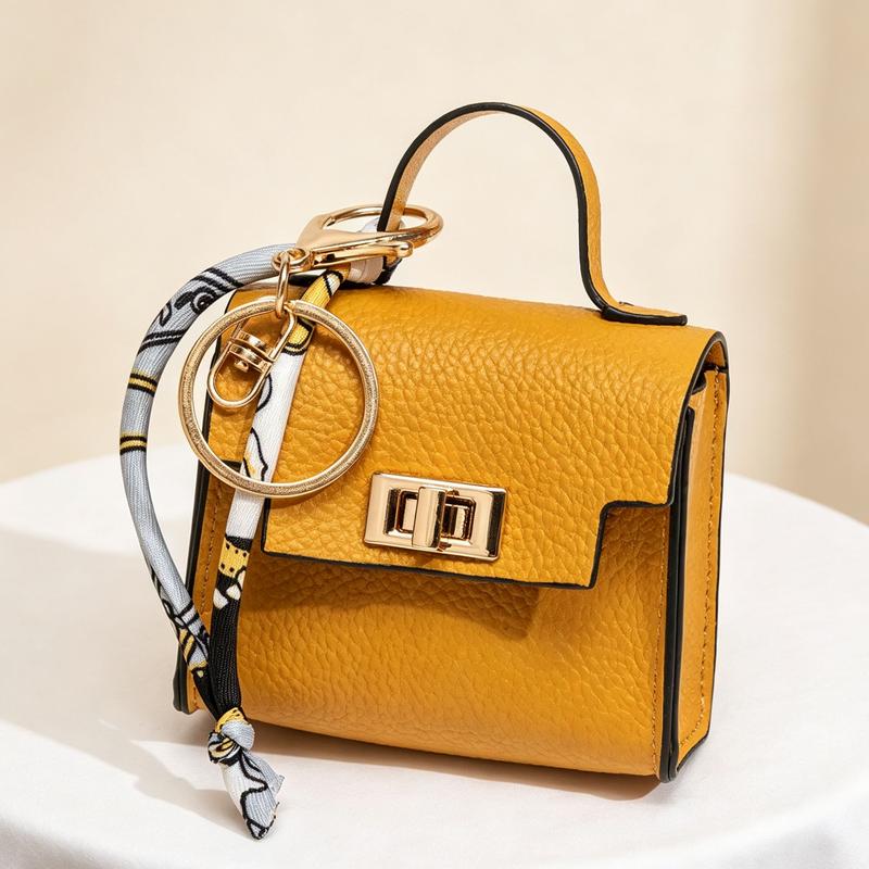 👜Mini Square Bag Pendant Keychain
