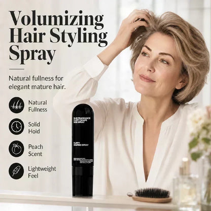 ⏳🔥LIMITED-TIME 50% OFF! ⏰Peach-Scented Volumizing & Setting Spray – Lightweight, Bouncy Hair & Long-Lasting Hold ✨（副本）